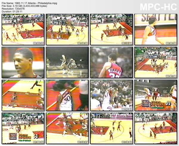 17.november 1983	Atlanta - Philadelphia   99-94