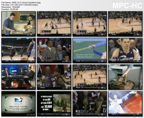 21.december 2009	Phoenix - Cleveland   91-109