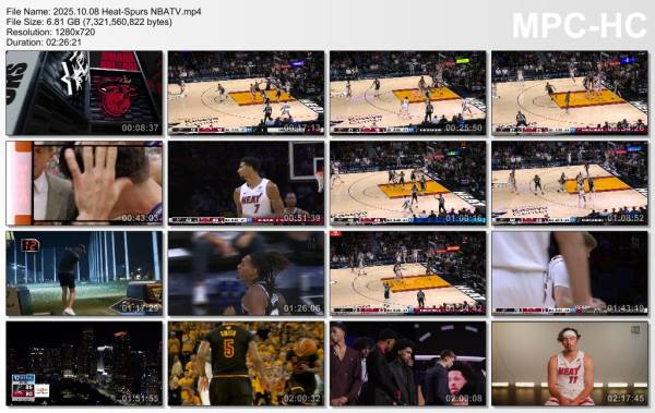 8.october 2025	Miami - San Antonio   107-112