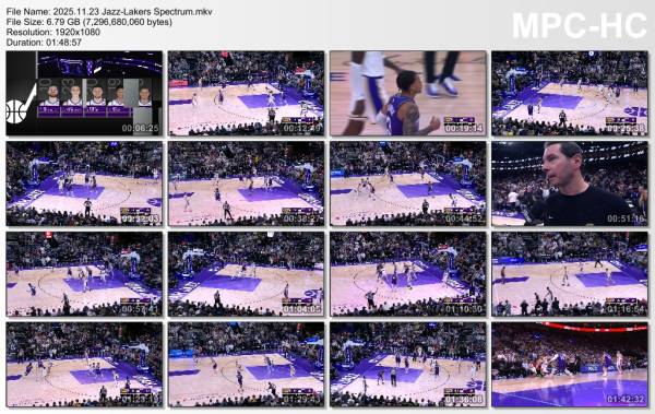 23.november 2025	Utah - Lakers   106-108
