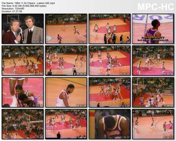 24.november 1984	Clippers - Lakers   103-108