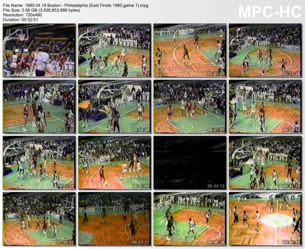 18.april 1980	Boston - Philadelphia (East Finals 1980,game 1)   93-96