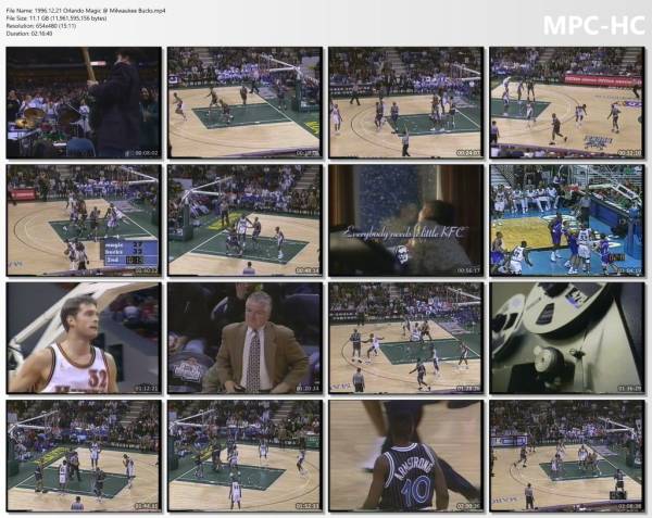 21.december 1996	Milwaukee - Orlando   103-85