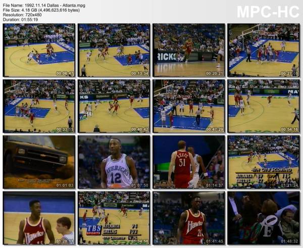 14.november 1992	Dallas - Atlanta   113-105