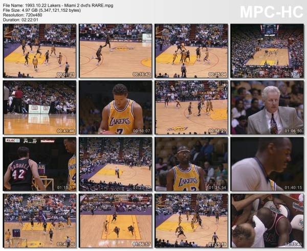 22.october 1993	Lakers - Miami   99-97