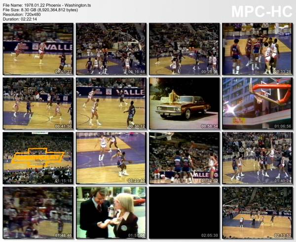 22.january 1978	Phoenix - Washington   114-101