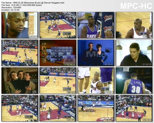 26.february 1999	Denver - Milwaukee   96-95