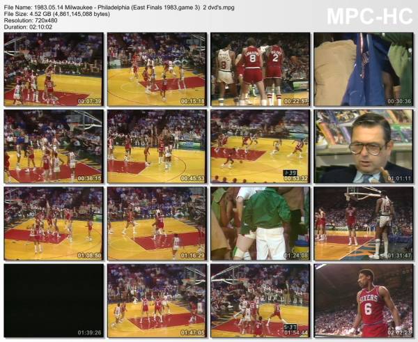 14.may 1983	Milwaukee - Philadelphia (East Finals 1983,game 3)   96-104