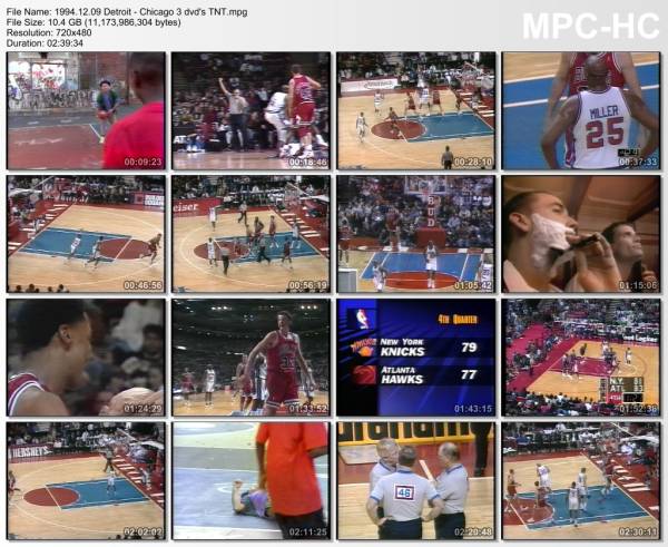 9.december 1994	Detroit - Chicago   96-117