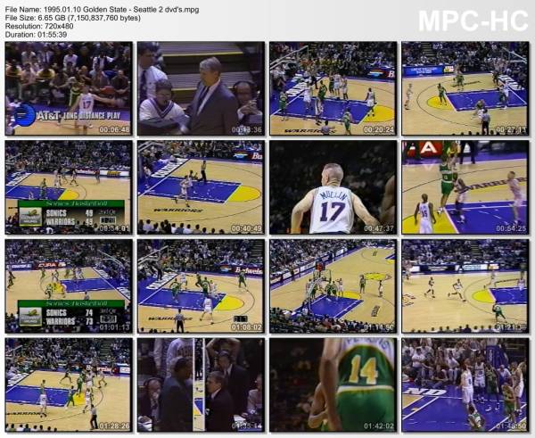 10.january 1995	Golden State - Seattle   118-128 (OT)