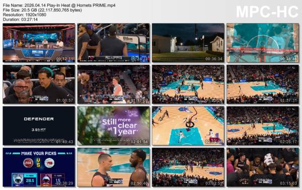 14.april 2026	Charlotte - Miami   127-126 (OT)
