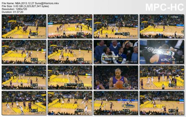 27.december 2013	Golden State - Phoenix   115-86