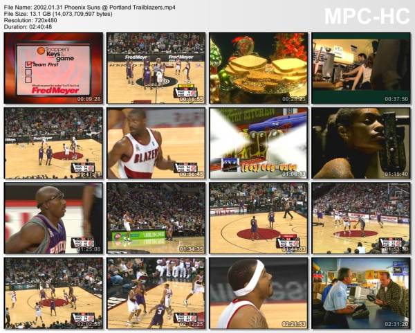 31.january 2002	Portland - Phoenix   105-97