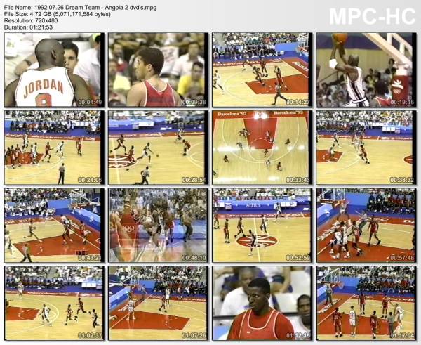 26.july 1992	Dream Team - Angola (Olympic games in Barcelona,group,game 1)   116-48