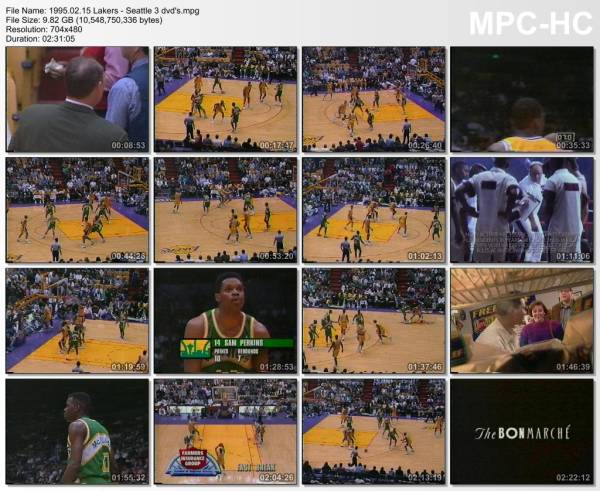 15.february 1995	Lakers - Seattle   102-96