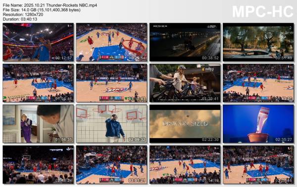 21.october 2025	Oklahoma City - Houston   125-124 (2OT)