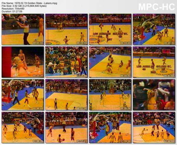 19.february 1978	Golden State - Lakers   93-115