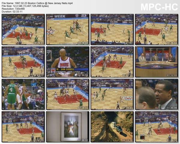 23.february 1997	New Jersey - Boston   109-93