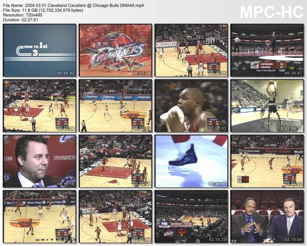 1.march 2004	Chicago - Cleveland   92-81