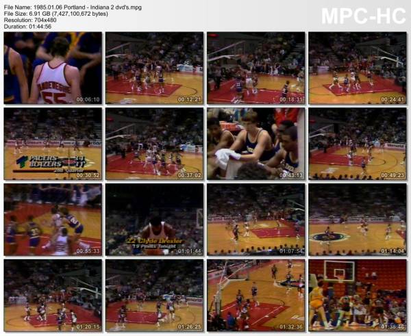 6.january 1985	Portland - Indiana   118-101