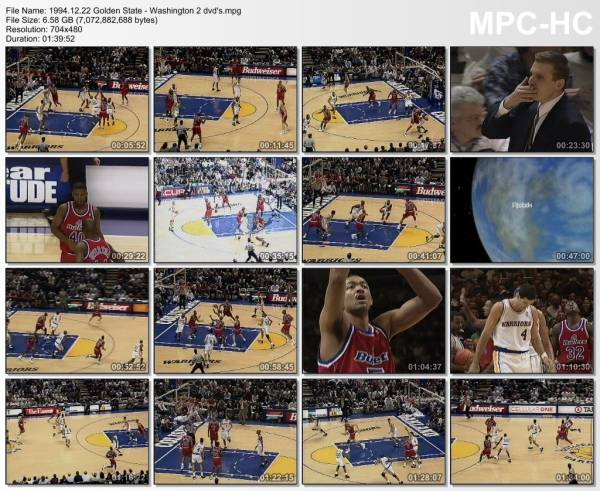 22.december 1994	Golden State - Washington   107-87
