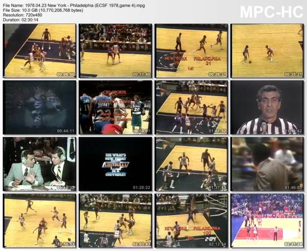 23.april 1978	New York - Philadelphia (East Semifinals 1978,game 4)   107-112