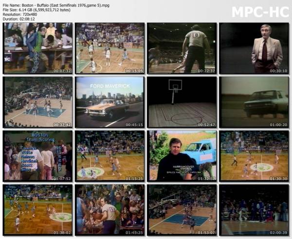 30.april 1976	Boston - Buffalo (East Semifinals 1976,game 5)   99-88