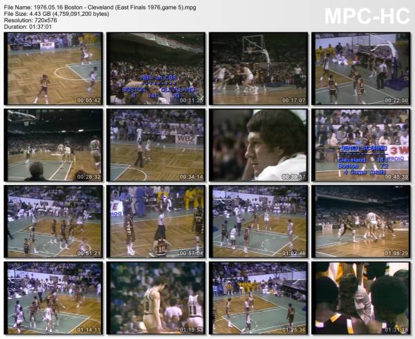 16.may 1976	Boston - Cleveland (East Finals 1976,game 5)   99-94