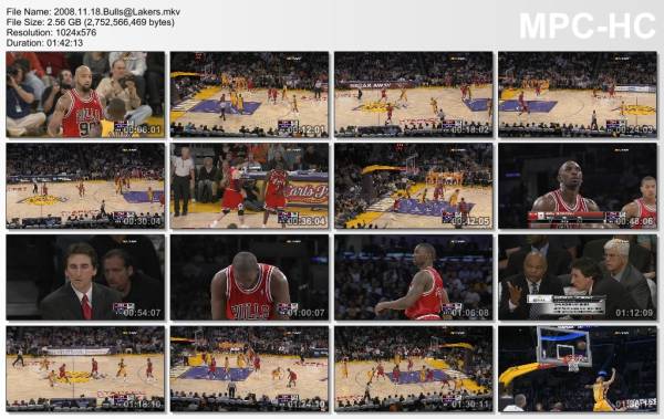 18.november 2008	Lakers - Chicago   116-109