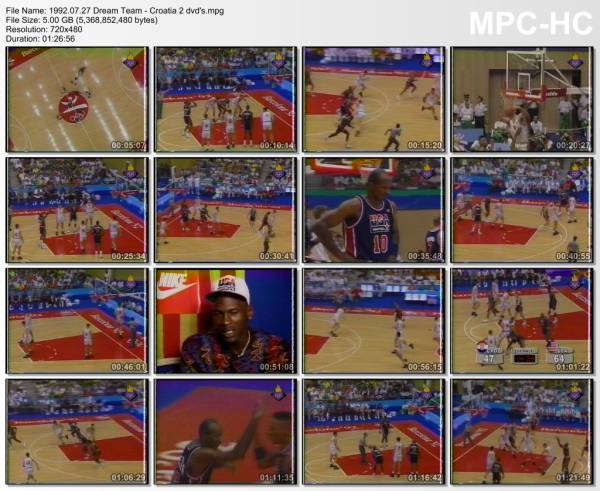 27.july 1992	Dream Team - Croatia (Olympic games in Barcelona,group,game 2)   103-70