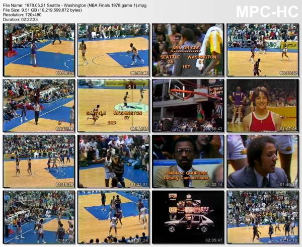 20.may 1979	Washington - Seattle (NBA Finals 1979,game 1)   99-97
