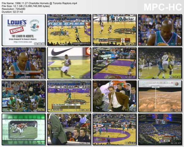27.november 1996	Toronto - Charlotte   92-88