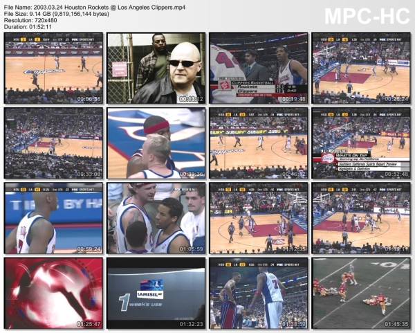 24.march 2003	Clippers - Houston   90-108
