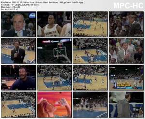 12.may 1991	Golden State - Lakers (West Semifinals 1991,game 4)   107-123