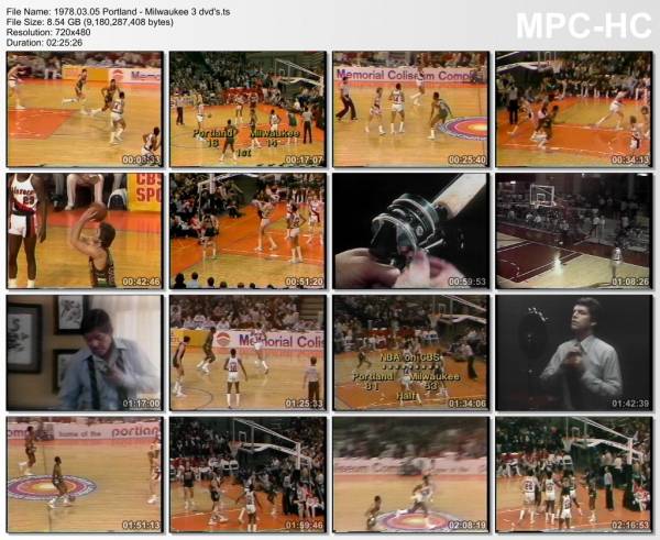 5.march 1978	Portland - Milwaukee   126-88