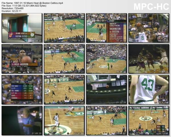 16.january 1997	Boston - Miami   94-102