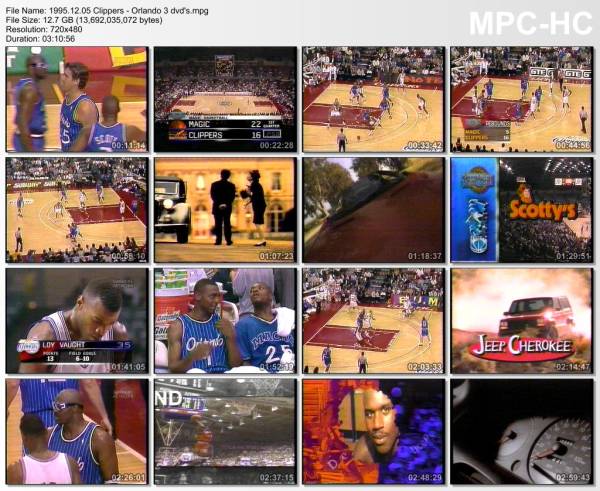5.december 1995	Clippers - Orlando   105-114