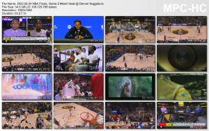 4.jun 2023	Denver - Miami (NBA Finals 2023,game 2)   108-111