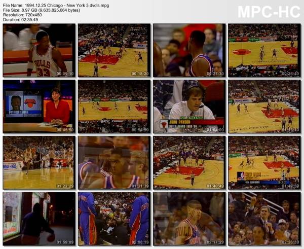 25.december 1994	Chicago - New York   107-104 (OT)