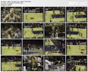 22.november 1988	New York - Lakers   98-110