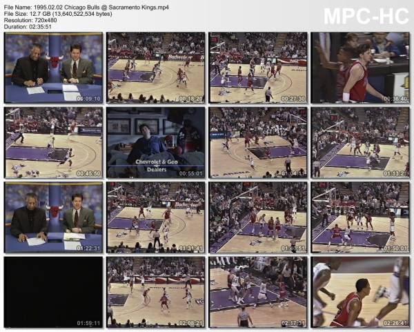 2.february 1995	Sacramento - Chicago   66-90