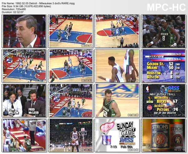 5.february 1992	Detroit - Milwaukee   102-94