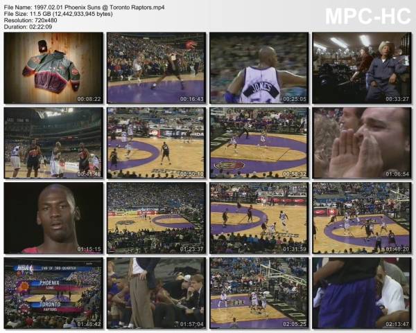 1.february 1997	Toronto - Phoenix   110-86