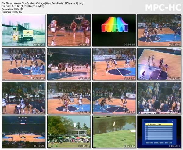 13.april 1975	Kansas City Omaha - Chicago (West Semifinals 1975,game 2)   102-95