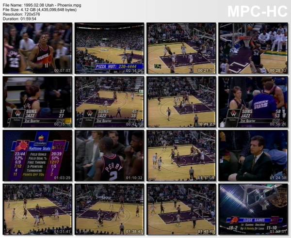 8.february 1995	Utah - Phoenix   104-108