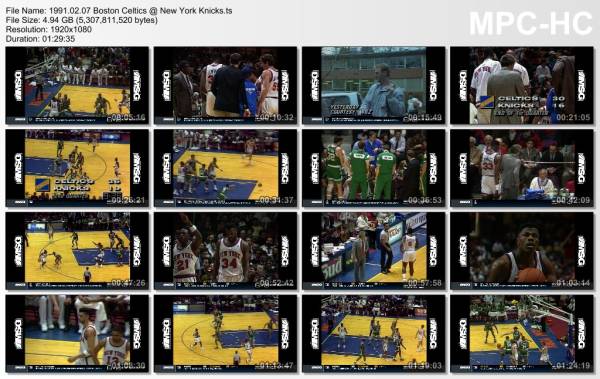 7.february 1991	New York - Boston   101-117