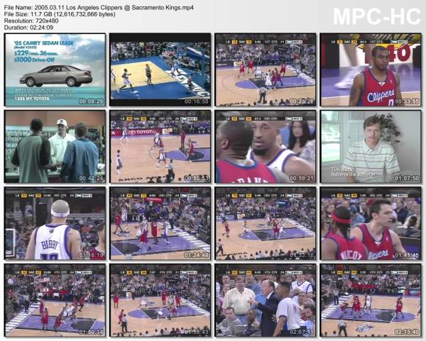 11.march 2005	Sacramento - Clippers   113-112