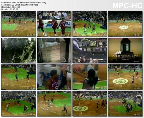 9.november 1984	Boston - Philadelphia   130-119