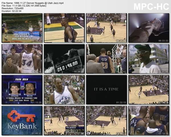 27.november 1996	Utah - Denver   107-103