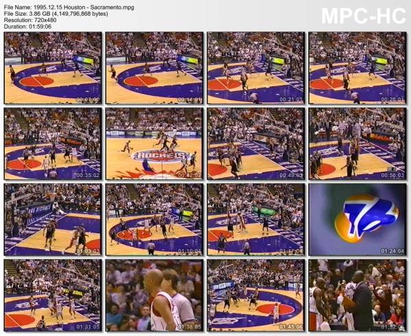 15.december 1995	Houston - Sacramento   114-110